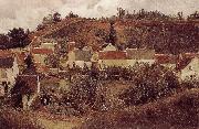 Camille Pissarro Roche Gain Plaza oil